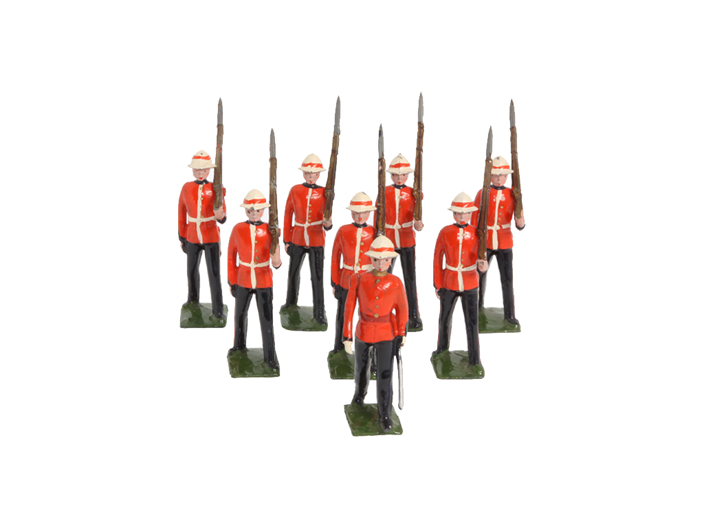 10517 – Vintage W. Britains Military Lead Toy Soldiers – Regiment (8)