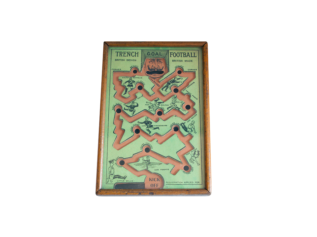 1916 WWI Trench Football Dexterity Skill Game – Very Rare