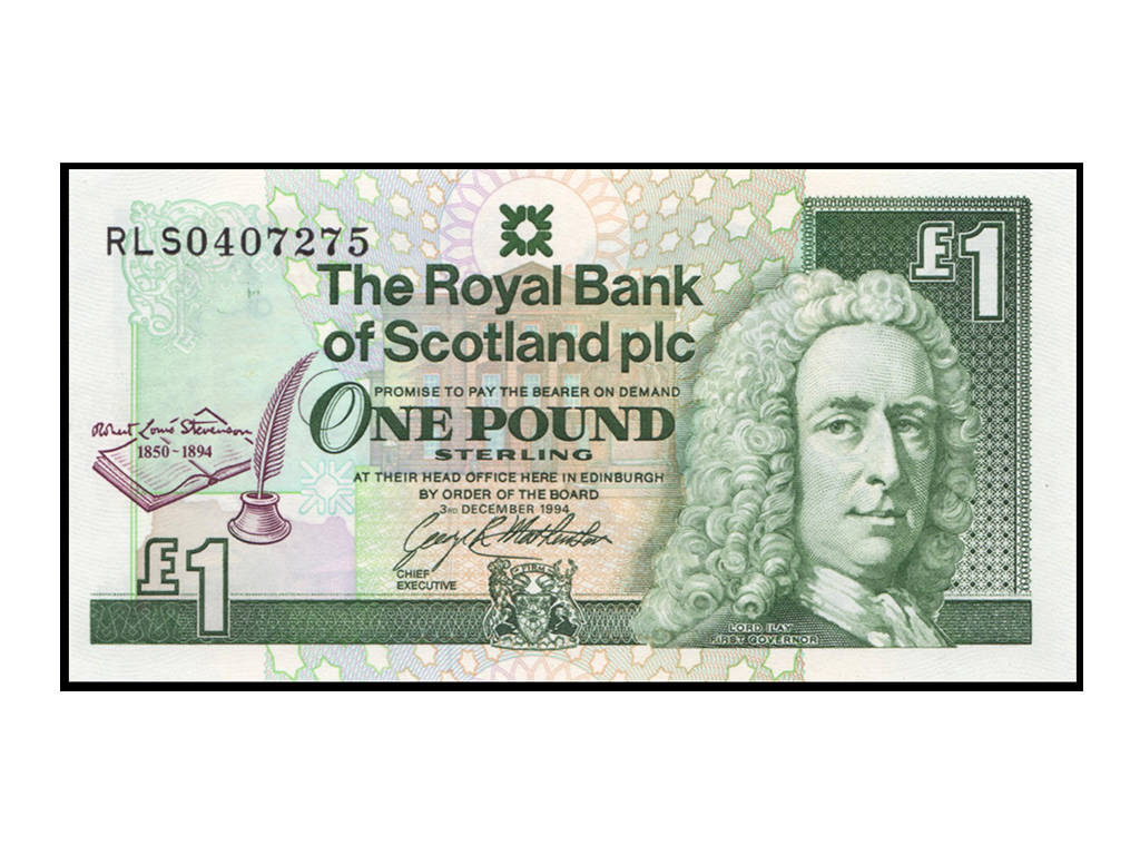 1994 Scotland One Pound P.358 – Unc