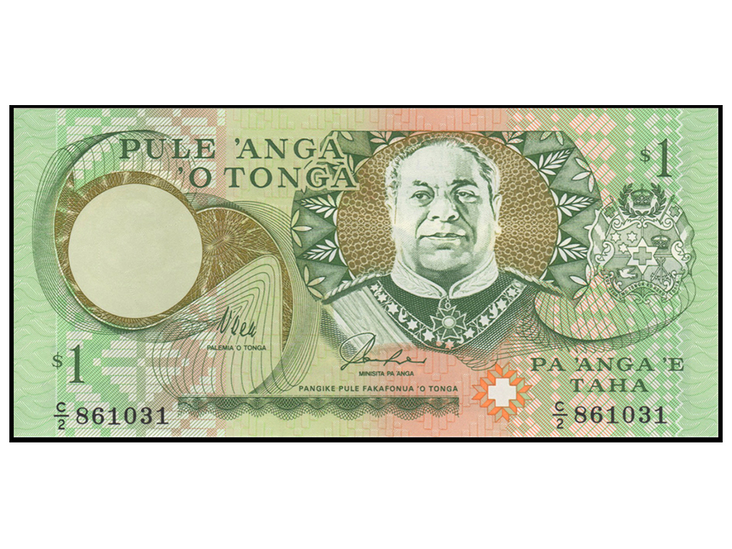 1995 Tonga One Pa’anga P.31a – Unc