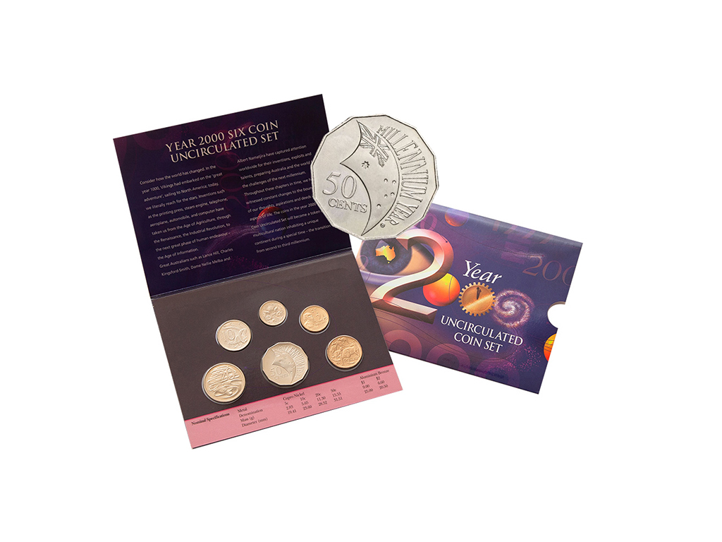 2000 Royal Australian Mint Uncirculated Mint Year Set