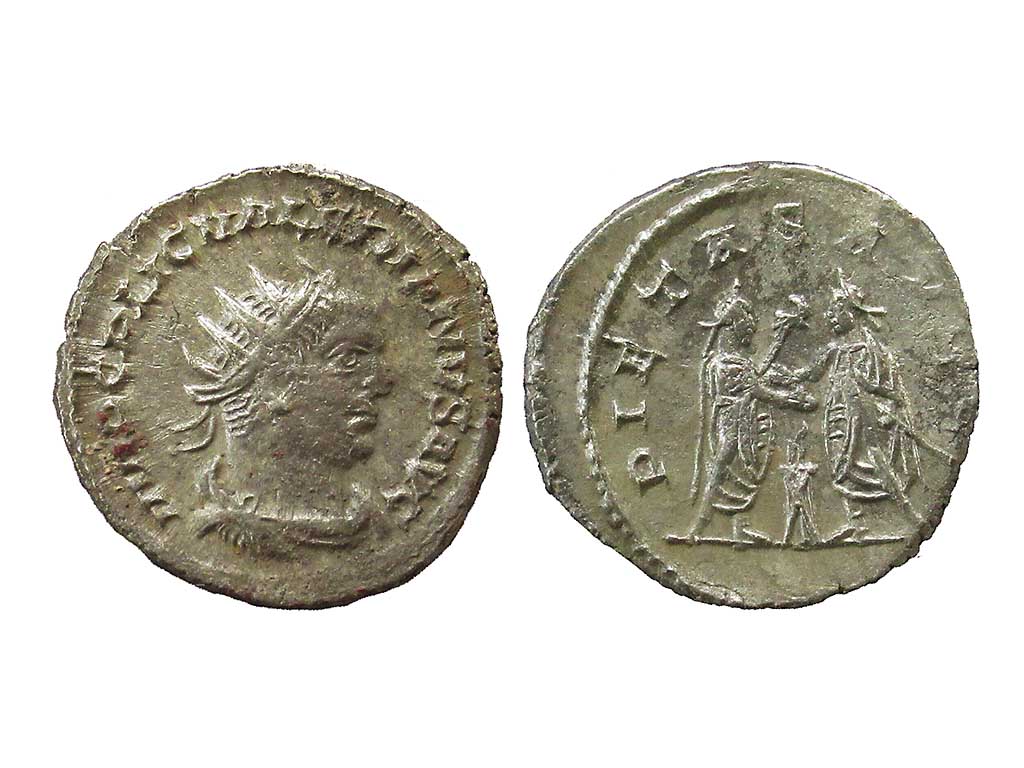 253-260AD Valerian Billon Antoninianus – gVF