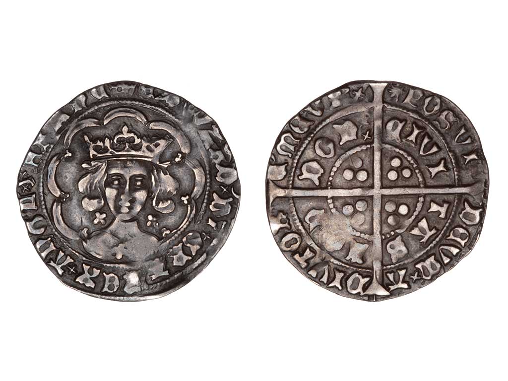 1461-1470 Great Britain Edward IV First Reign Silver Groat – nVF