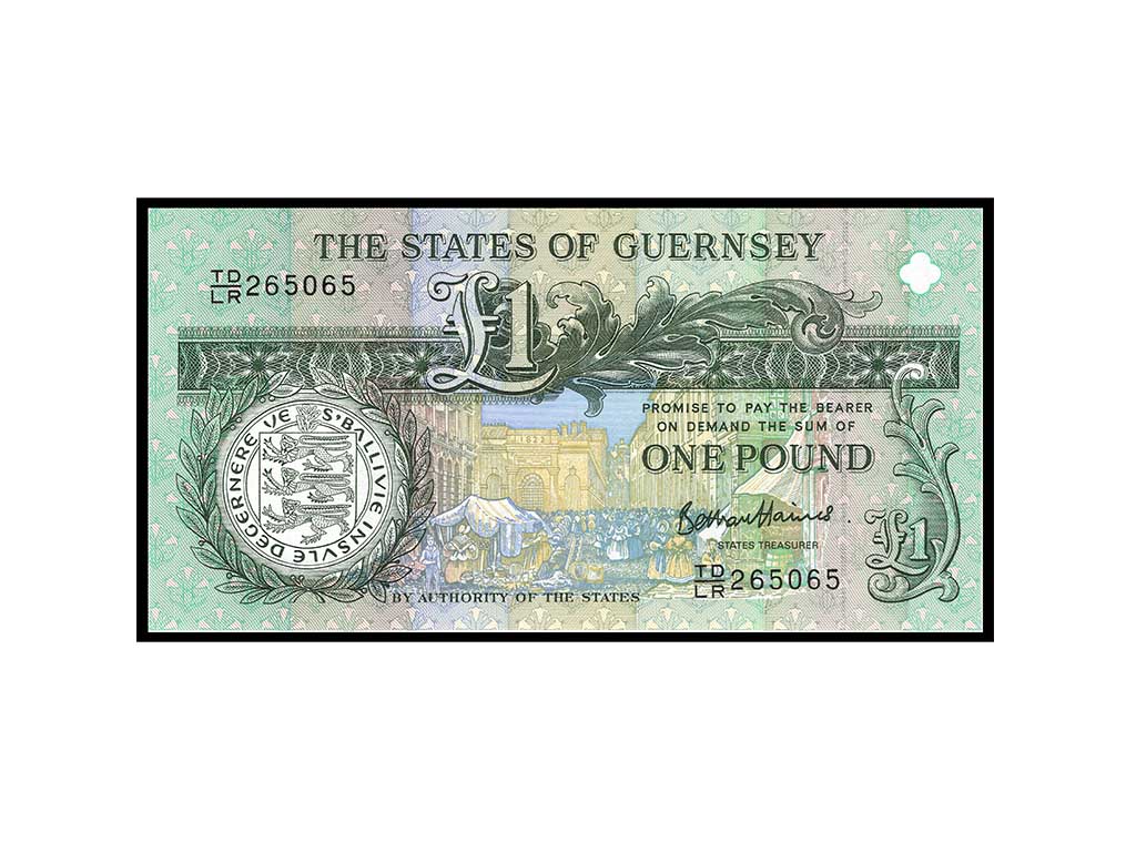 2013 Guernsey One Pound P.62 – Unc