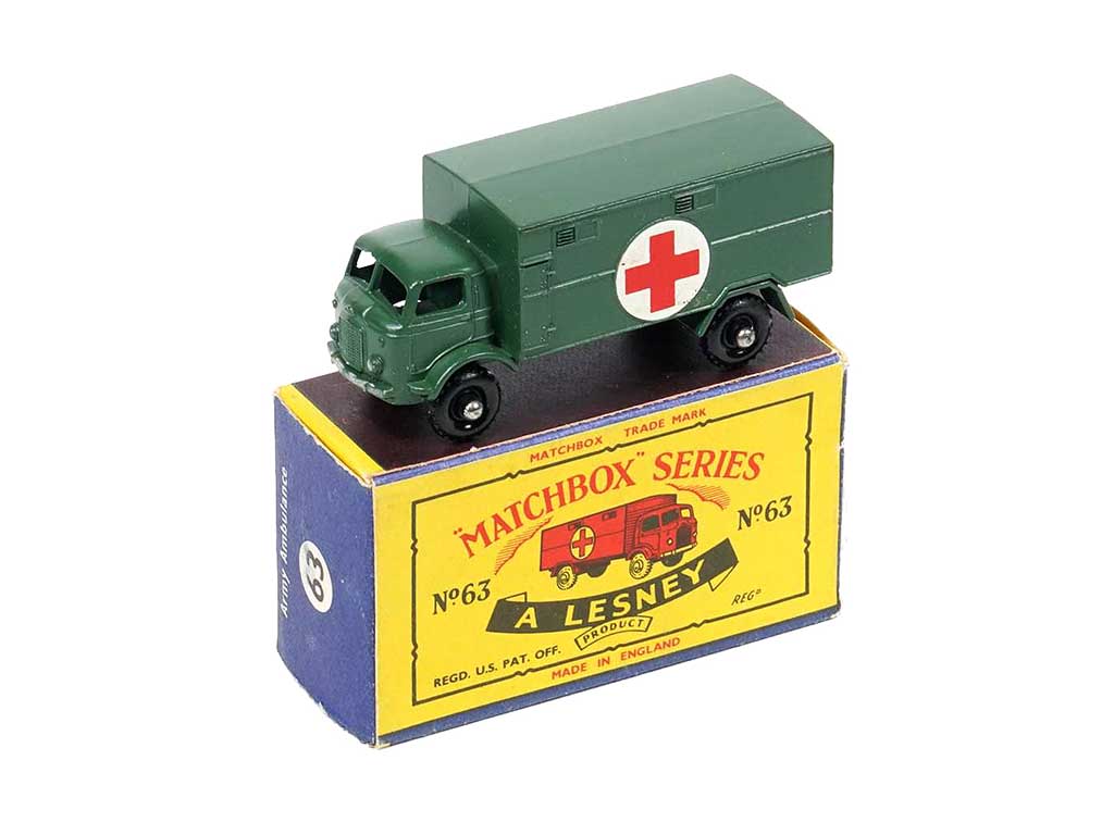 Matchbox No.63 Army Ambulance